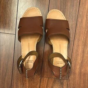Dolce Vita Tan Leather Sandals